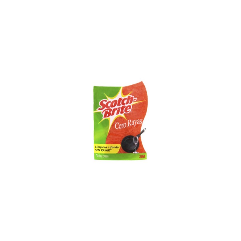 FIBRA ESPONJA SCOTCH BRITE CERO RAYAS 3M