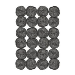 FIBRA METALICA DE ACERO INOXIDABLE C/24 PZAS