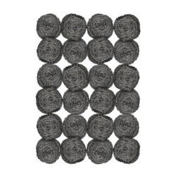 FIBRA METALICA DE ACERO INOXIDABLE C/24 PZAS