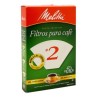 Filtros para Café Melitta Super Premium #2 40 Piezas