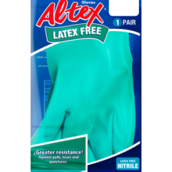 Guantes altex Nitrilo