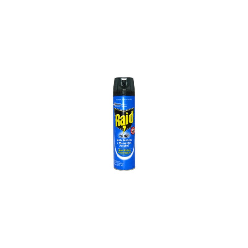 INSECTICIDA RAID MATA BICHOS 400 ML.