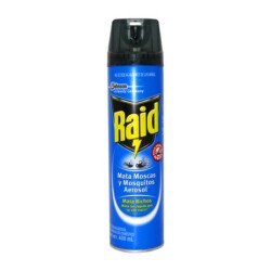 INSECTICIDA RAID MATA BICHOS 400 ML.