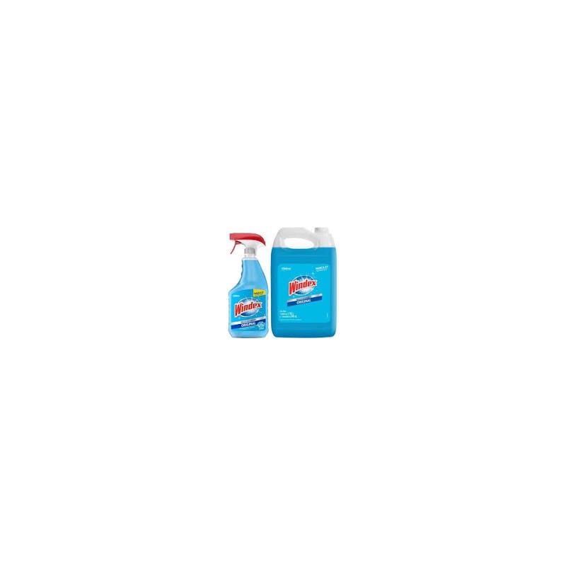 Limpiador de Vidrios Windex 3.78 l + 640 ml