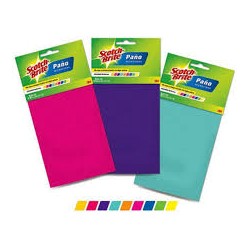 PAÑO DE MICROFIBRA, COLORES SURTIDOS, 3M