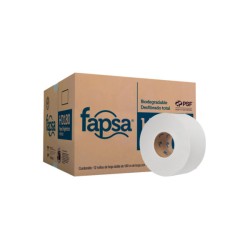 Papel Higiénico Blanco FAPSA, 180