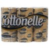 Papel Higiénico Kleenex Tradicional Cottonelle 540 HS, C/ 72 rollos
