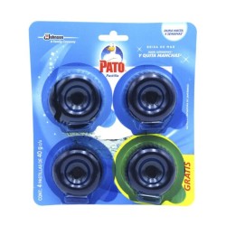 PATO PASTILLA AZUL 4 PACK 160 GR.