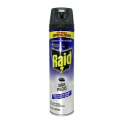 RAID MATA PULGAS AEROSOL 400 ML
