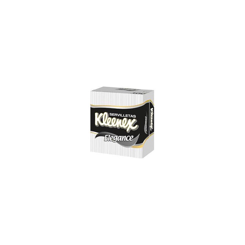 Servilletas Kleenex Elegance 3 paquetes de 100 servilletas