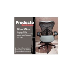 Silla Ergonómica Mirra Negra Herman Miller
