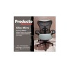 Silla Ergonómica Mirra Negra Herman Miller