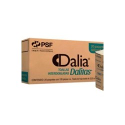 TOALLAS INTERDOBLADAS DALITAS  20 PAQUETES