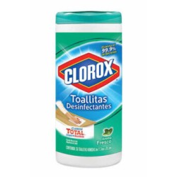 Toallitas Clorox expert aroma fresco desinfectantes 30 pzas