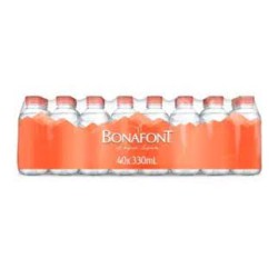 Agua Purificada Bonafont 40 pzas de 330 ml c/u