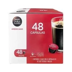 Cápsulas de Café Dolce Gusto Nescafé Americano 48 pzas