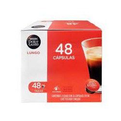 Cápsulas de Café Dolce Gusto Nescafé Lungo 48 pzas