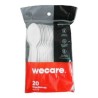 Cucharas desechables Wecare medianas biodegradables 20 pzas
