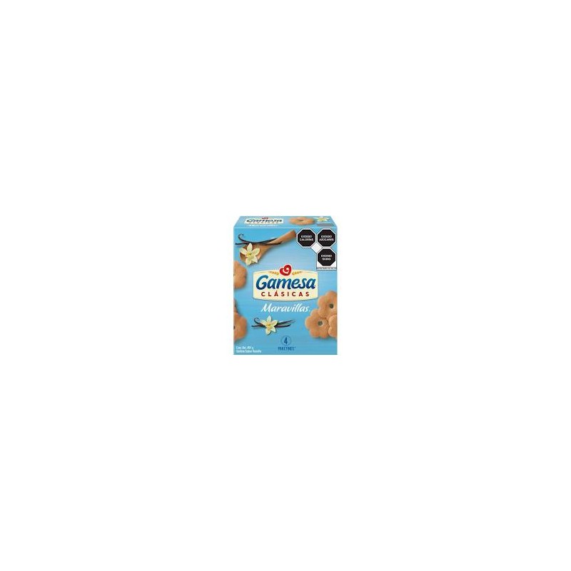 Galletas Gamesa Maravillas 12 pzas de 100 g c/u