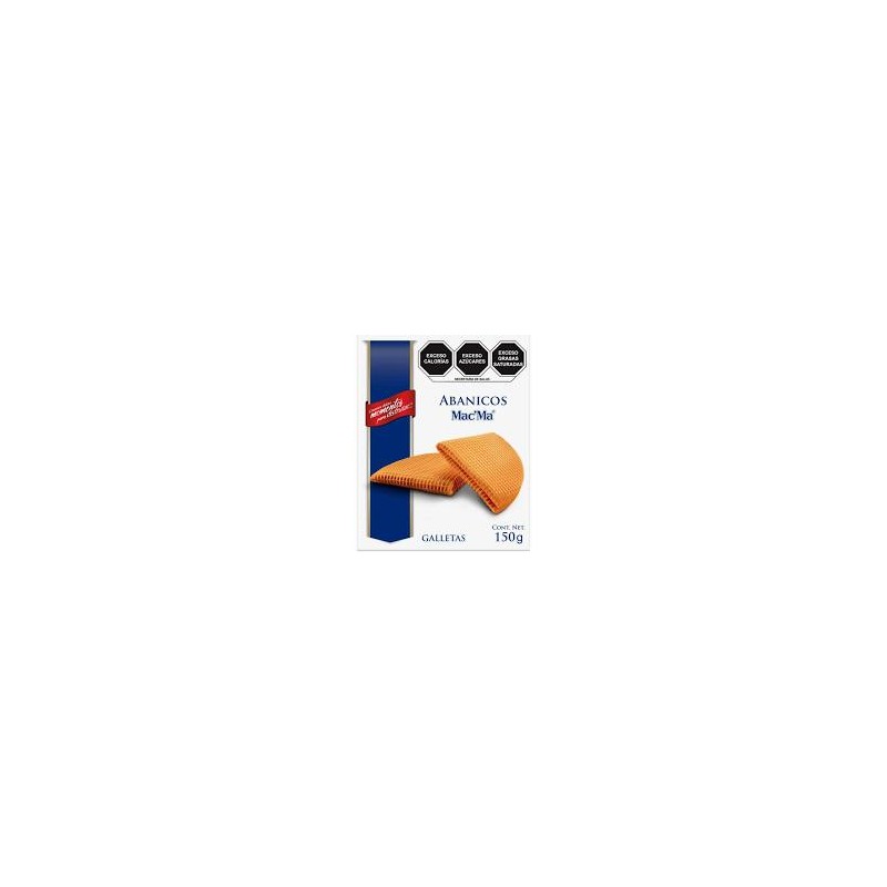 Galletas Mac’Ma abanicos 150 g