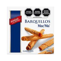 Galletas Mac’Ma barquillos 300 g