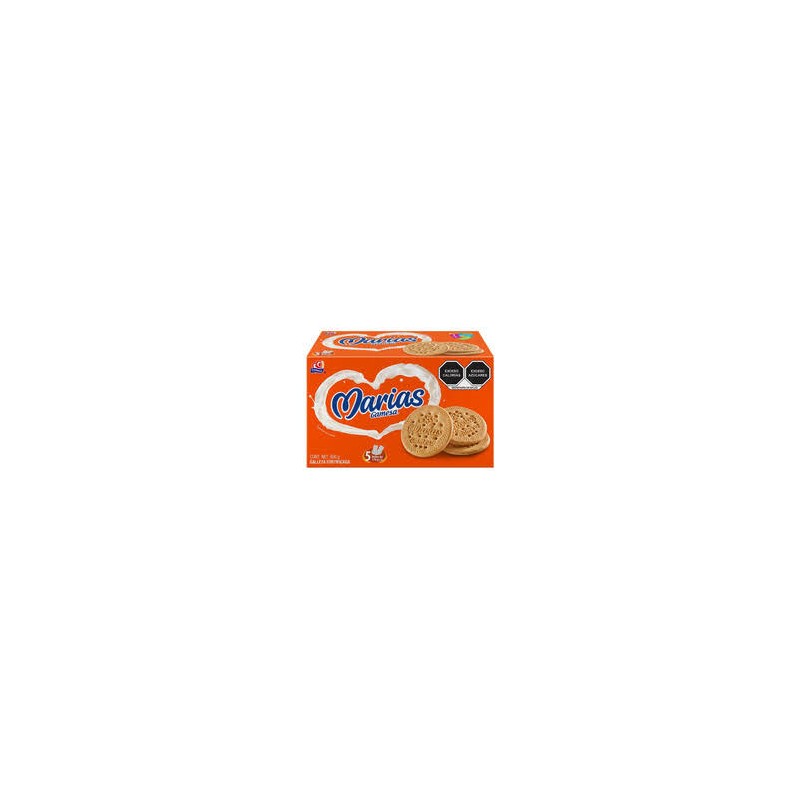 Galletas Marías Gamesa con 18 pzas de 170 g c/u