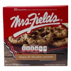 Galletas Mrs. Fields con chispas de chocolate 1.19 Kg