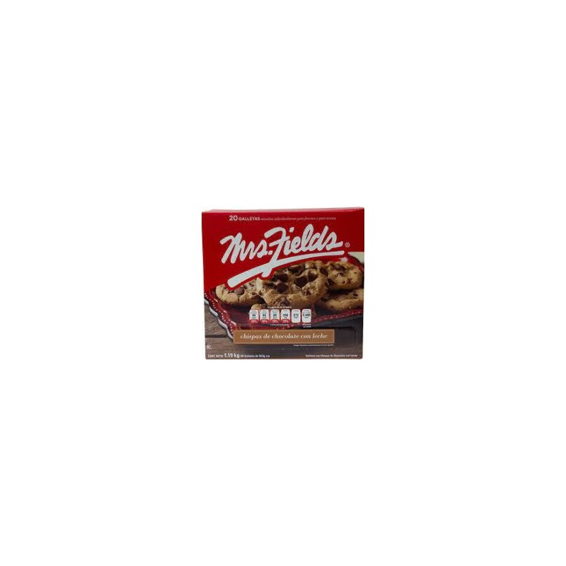 Galletas Mrs. Fields con chispas de chocolate 1.19 Kg