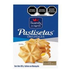 Galletas Pastisetas De Mantequilla Originales 10pzs / 750 Gr
