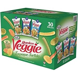 Garden Veggie Papas Surtidas 30 pzas de 28 g