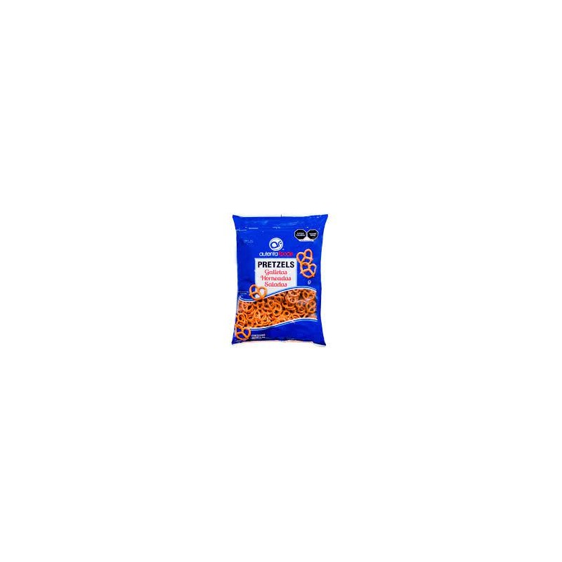 Pretzels Galletas Horneadas Saladas Autenta Foods 1kg