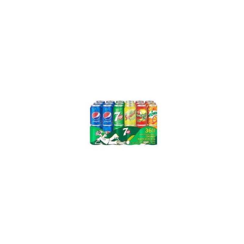 Refresco Pepsi Mix 36 pzas de 355 ml c/u