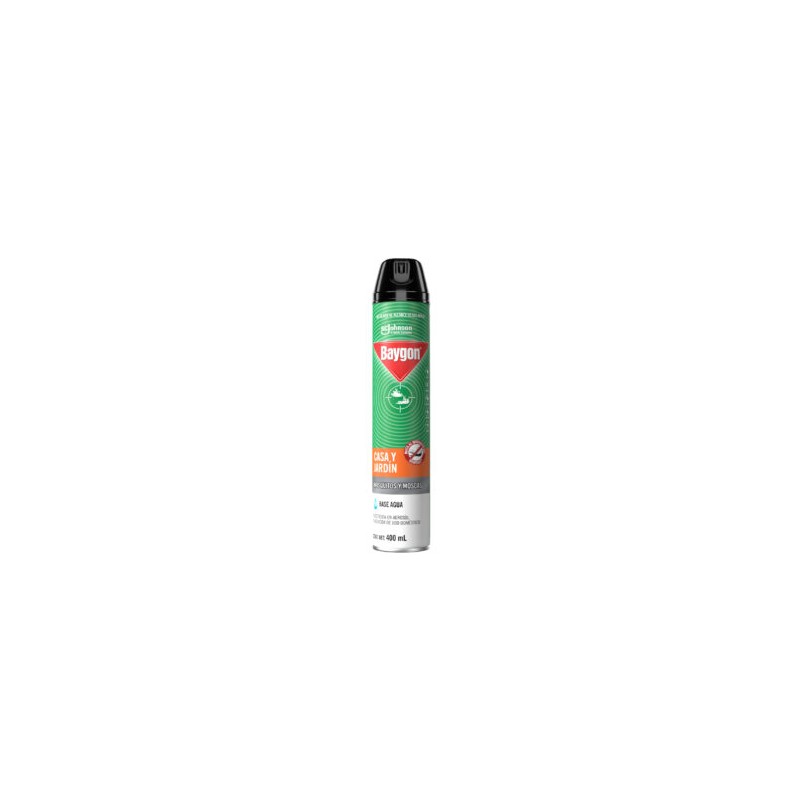 BAYGON CASA Y JARDIN INSECTICIDA 400 ML
