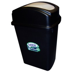CESTO SABLON COLOR GRIS DE BALANCIN SABLON 65 LITROS