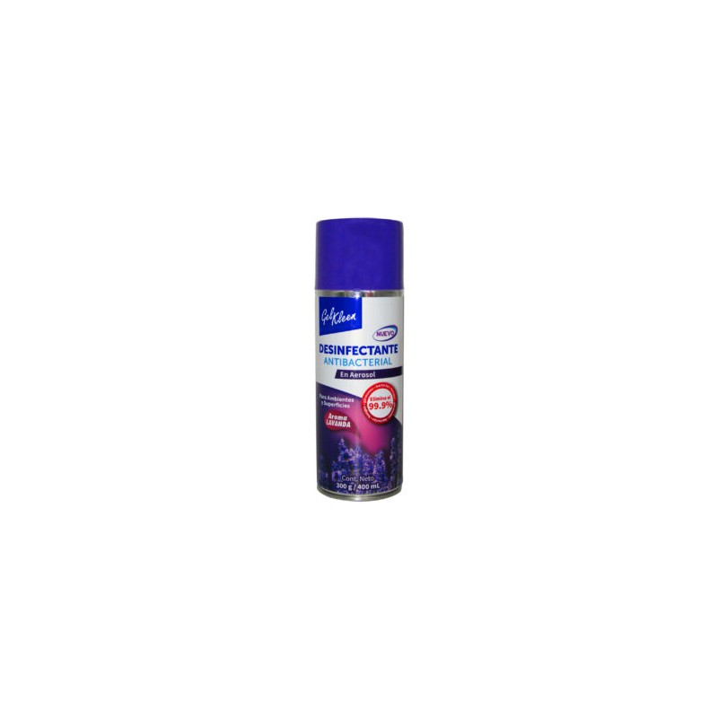 DESINFECTANTE ANTIBACTERIAL LAVANDA GEL KLEEN 400 ML