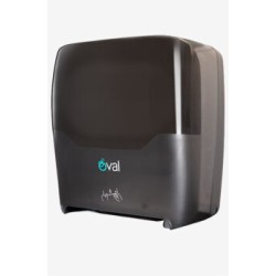 Despachador Toalla en Rollo Autocorte Humo DV043 Oval