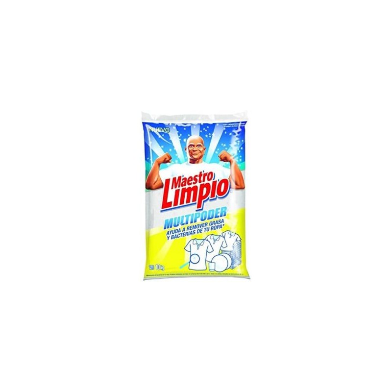 Detergente en Polvo Maestro Limpio 10 kg