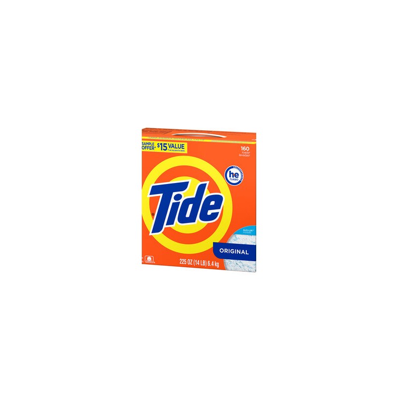 Detergente en Polvo, Tide Ultra 6.4 kg